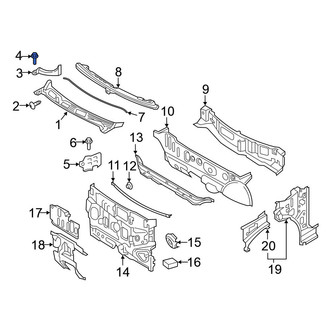 Nissan OE - Radio Speaker Bolt
