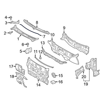 Nissan OE - Cowl Cover Seal