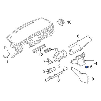 Nissan OE - Front 12 Volt Accessory Power Outlet