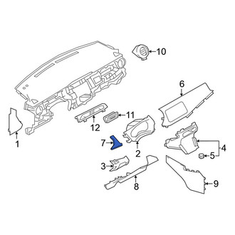 Nissan OE - Front Left Instrument Panel Trim Panel