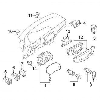 2021 Nissan Kicks OEM Electrical Parts - Sensors, Switches | CARiD