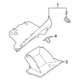 Nissan OE - Instrument Panel - Glove Box