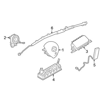 Nissan OE - Restraint Systems - Air Bag Components (Air Bags)