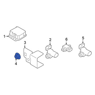 Nissan OE - Air Bag Impact Sensor Nut