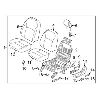 Nissan OE - Front Left Seat