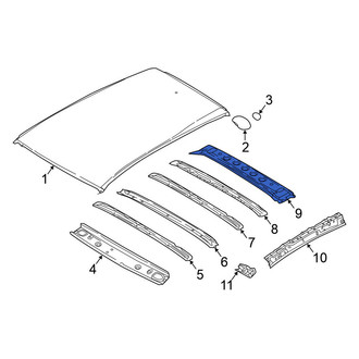 Nissan OE - Rear Roof Header Panel