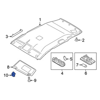 Nissan OE - Sun Visor Holder