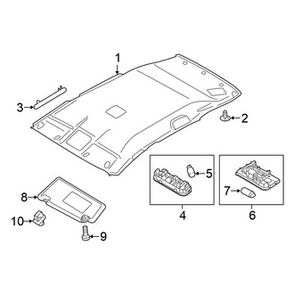 Nissan OE - Roof - Interior Trim