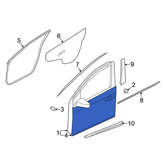 Nissan OE - Front Left Outer Door Outer Panel
