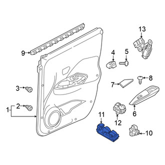 Nissan OE - Front Left Door Lock Switch