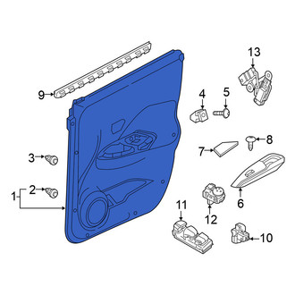 Nissan OE - Rear Right Outer Door Outer Panel