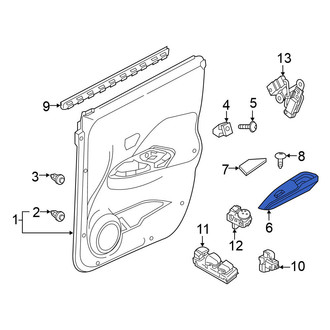 Nissan OE - Front Left Door Armrest
