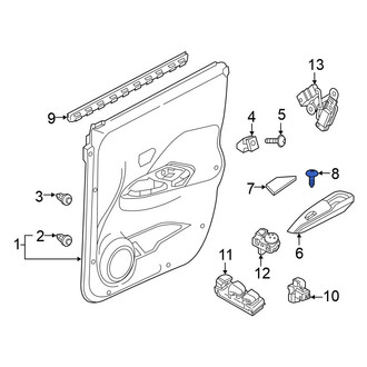 Nissan OE - Instrument Panel Cover Screw