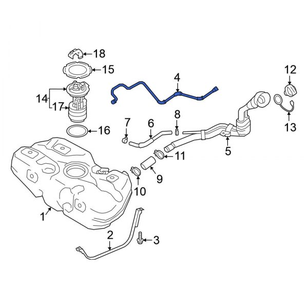 Fuel Tank Vent Hose