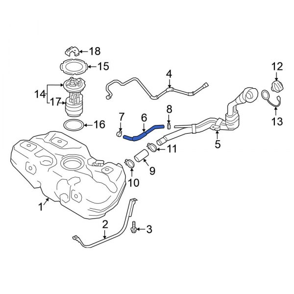 Fuel Tank Vent Hose