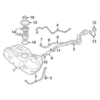 Nissan OE - Fuel System Components