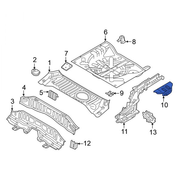 Fender Rail Mount Plate