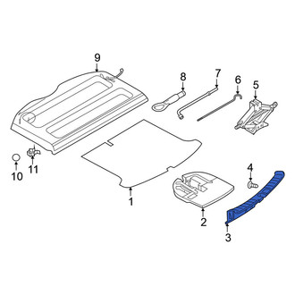 Nissan OE - Rear Floor Sill