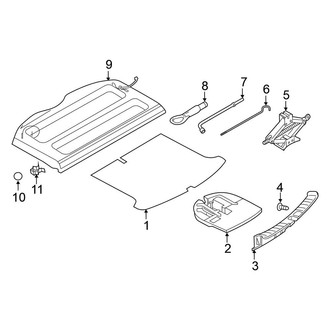 Nissan OE - Rear Body & Floor - Interior Trim