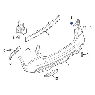 Nissan OE - Bumper Cover Grommet