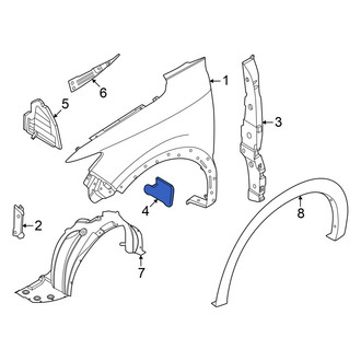 Nissan OE - Left Fender Seal