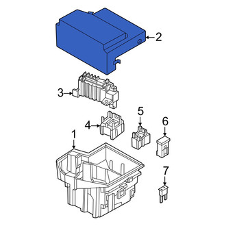 Nissan OE - Fuse Box Cover