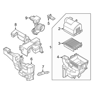 Nissan OE - Engine / Transaxle - Air Intake
