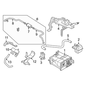 Nissan OE - Emission System - Emission Components