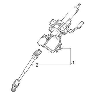 Nissan OE - Steering Column Assembly