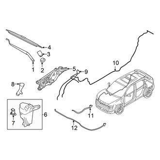 Nissan OE - Windshield - Wiper & Washer Components
