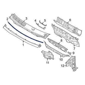 Nissan OE - Cowl Grille Panel Seal