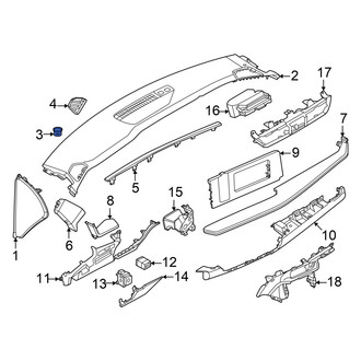 Nissan OE - Right Instrument Panel Cover Cap