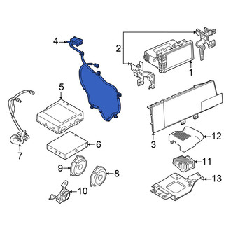 Nissan OE - GPS Navigation System Antenna