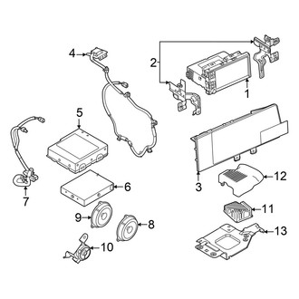 Nissan OE - Instrument Panel - Sound System