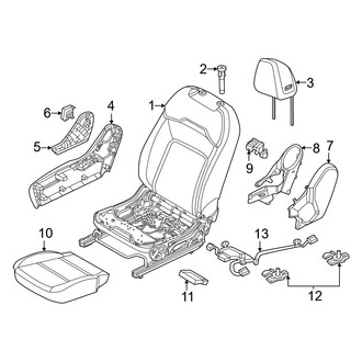 Nissan OE - Seats & Tracks - Passenger Seat Components