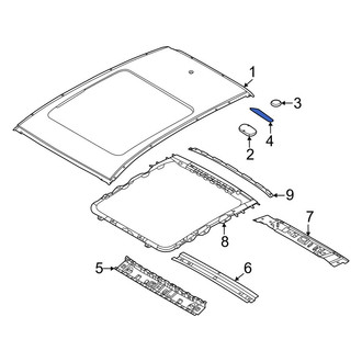 Nissan OE - Rear Roof Panel Insulator