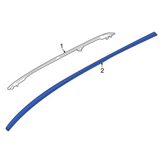 Nissan OE - Right Roof Molding