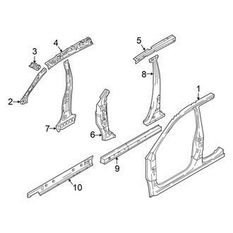 Nissan OE - Pillars, Rocker & Floor - Aperture Panel
