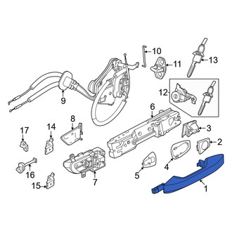 Nissan OE - Front Right Outer Exterior Door Handle