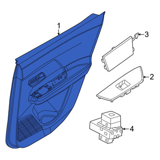 Nissan OE - Front Left Inner Door Interior Trim Panel