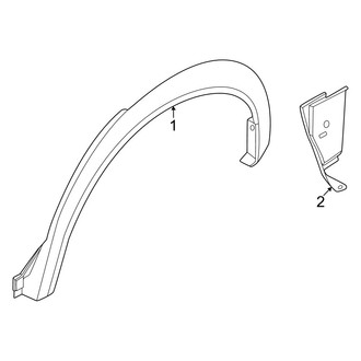 Nissan OE - Quarter Panel - Exterior Trim