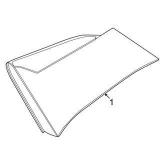 Nissan OE - Quarter Panel - Glass