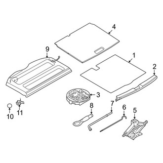 Nissan OE - Rear Body & Floor - Interior Trim
