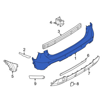 Nissan OE - Rear Bumper Cover