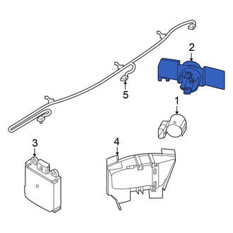 Nissan OE - Right Outer Parking Aid Sensor Bracket