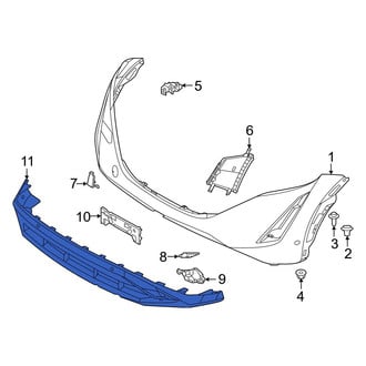 Nissan OE - Rear Lower Bumper Cover