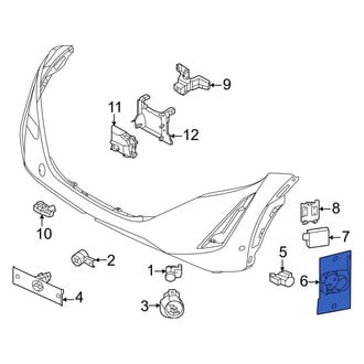 Nissan OE - Front Inner Parking Aid Sensor Housing