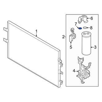 Nissan OE - A/C Refrigerant Line O-Ring