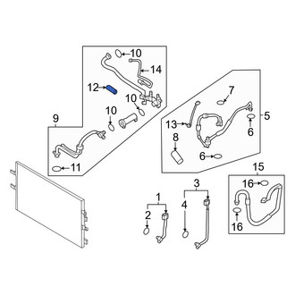 Nissan OE - A/C Line O-Ring