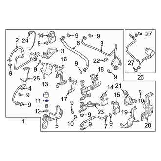 Nissan OE - A/C Refrigerant Line O-Ring
